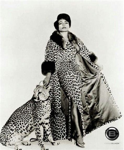 Eartha Kitt Vintage Black Glamour African American Fashion Stylish