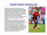 Biografia De Cristiano Ronaldo En Ingles