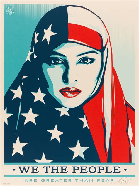 Shepard Fairey We The People Protect Each Other 2017 · Sfmoma