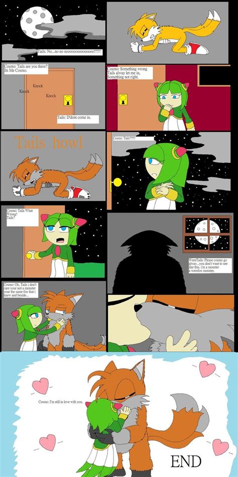 Tails kisses cosmo as a pot. Tails and Cosmo comic - Miles "Tails" Prower Fan Art ...