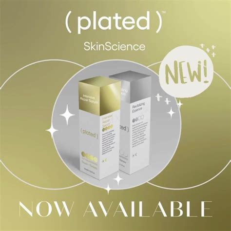 Introducing Plated Skin Science The First And Only Skincare Product