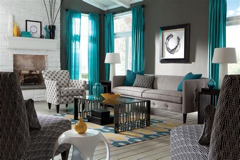 Modern Teal And Grey Living Room How To Create A Harmonious Look