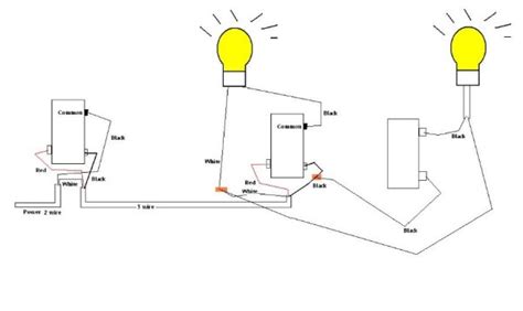 What is a 3 way electrical switch? Easy 3-Way Switch Diagram Basic - Home Wiring Diagram