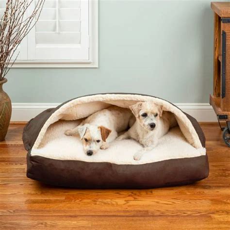 Snoozer Luxury Cozy Cave Rectangle Dog Bed Snoozer Uk