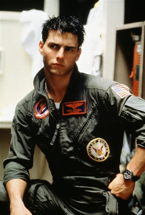 Tom Cruise In Top Gun Hot Actors In Uniforms Popsugar Entertainment