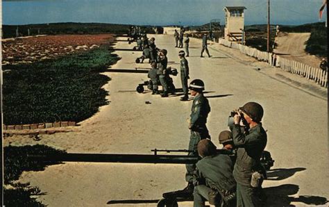 Army Training Exercises At Fort Ord California Postcard