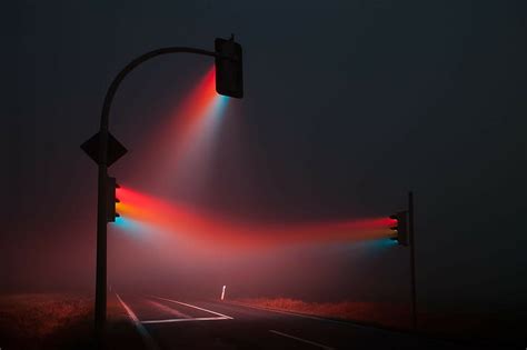 Hd Wallpaper Stoplight Street Blue Traffic Lights Road Red