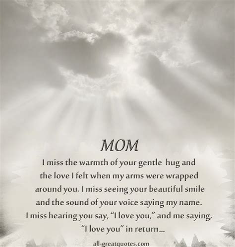 Best 639 Miss You Mom Images On Pinterest Quotes