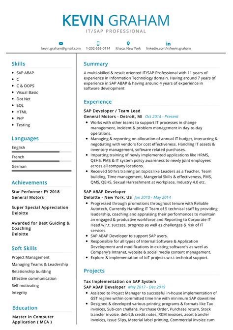 Create job winning resumes using our professional resume examples detailed resume.level up your resume with these professional resume examples. Experienced Experienced Employee Professional Cv Sample 2020 New Resume Format 2020