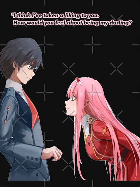 Hiro And Zero Two T Shirt For Sale By Rubster21 Redbubble Darling