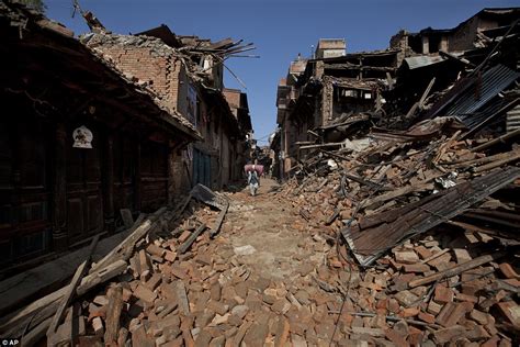 Nepal Earthquake Pictures Show Extent Of Destruction Across Kathmandu