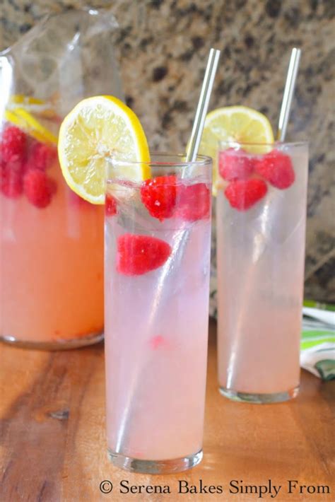 Sparkling Raspberry Lemonade Serena Bakes Simply From Scratch