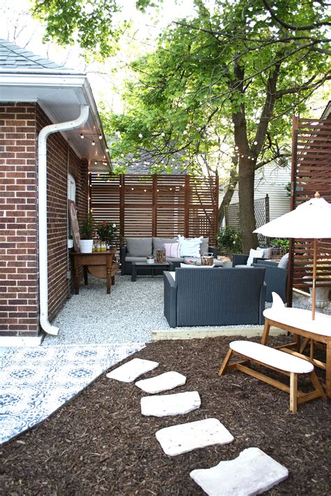 Affordable diy projects and gardening ideas for a statement space. Our Patio Makeover | Patio makeover, Backyard patio, Diy patio