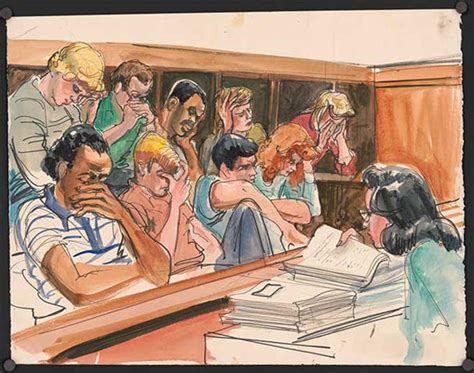 The Art Of Courtroom Illustrators Cbs News
