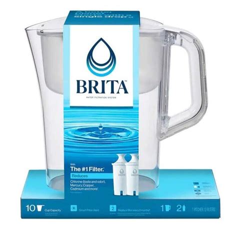 Brita Champlain Water Filter Pitcher 10 Cup With 2 Filters EBay In