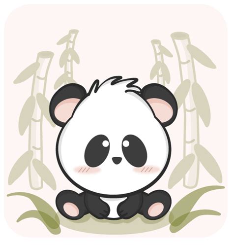 Panda Kawaii Domestika