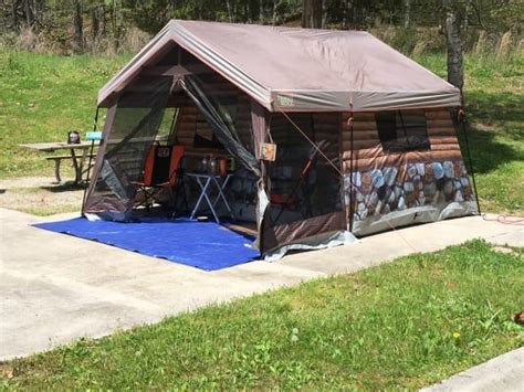 Timber Ridge 8 Person Log Cabin Tent Free Shipping