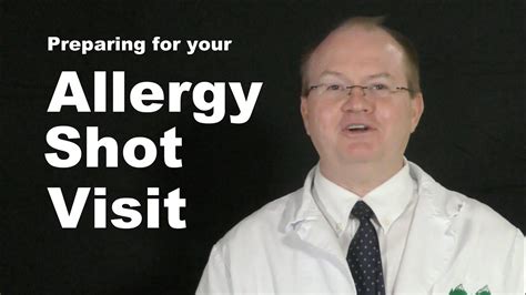 Preparing For Your Allergy Shot Visit With Dr Bateman Youtube