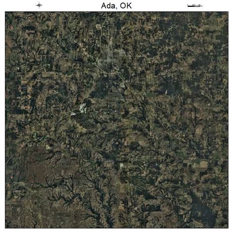 Aerial Photography Map Of Ada Ok Oklahoma