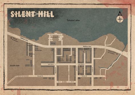 Silent Hill Map Etsy