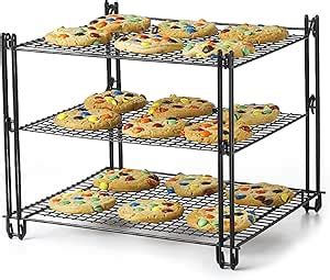 Nifty Tier Cooling Rack Non Stick Coating Wire Mesh Design