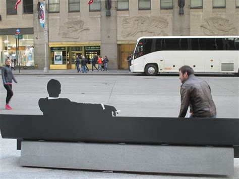 Mad Men Bench Ad 2015 Nyc 0259 Mad Men Bench Ad 3d Movie Flickr