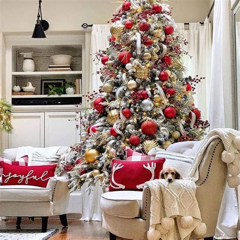 Elképzelhetetlen Pef Mecset Arbol De Navidad Decoracion Rojo Y Dorado