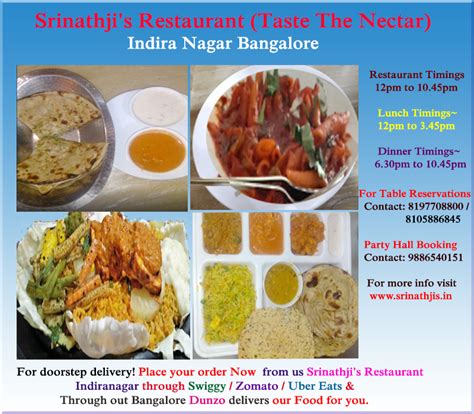 We were welcomed with warm crunchy chips and warm salsa and bean dips apron arrival. Srinathji's Restaurant (Taste The Nectar ) Indira Nagar ...