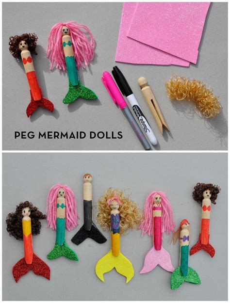 Costume basics often can be found in your own closet, and accessories require little more than a trip to your local arts and crafts supply store. 40+ Adorable Mermaid Crafts for Kids and Adults - Cutesy Crafts