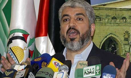 Hamas leader khaled meshaal has said he's not ready to recognize israel as a jewish state, saying that under israeli occupation, israel and a state of palestine cannot coexist. Hamas leader says American envoys making contact, but not ...