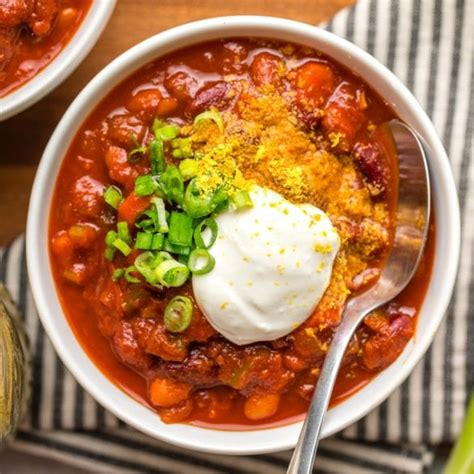 Easy Vegan Chili Recipe From My Bowl