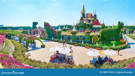 Panorama With Cats Installations And Fairytale Castle Miracle Garden