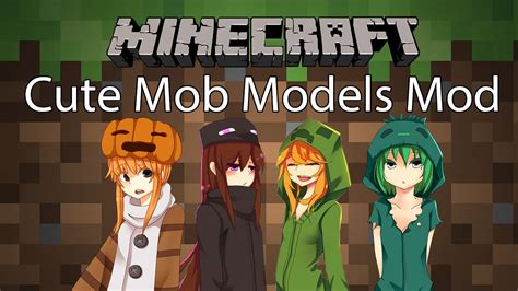 Cute Mob Models Mod For Minecraft 1 11 2 1 12 1 10 2 1 9 4 Free Nude