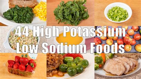 Food with high potassium content. 44 High Potassium Low Sodium Foods (700 Calorie Meals ...
