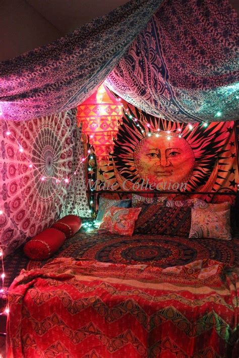 50 Amazing Bedroom Decoration Ideas Homyhomee Hippie Bedroom Decor
