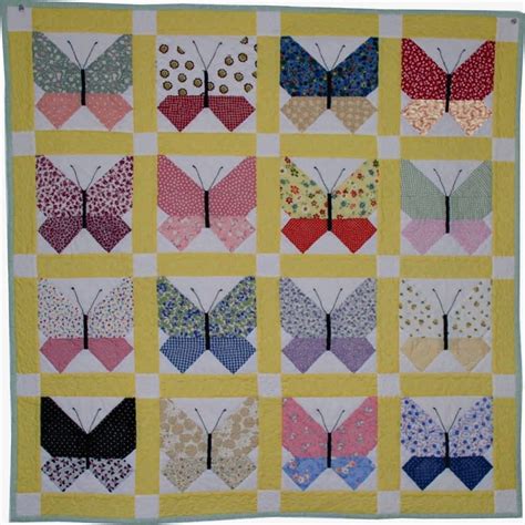 Butterfly Quilt Pattern Etsy