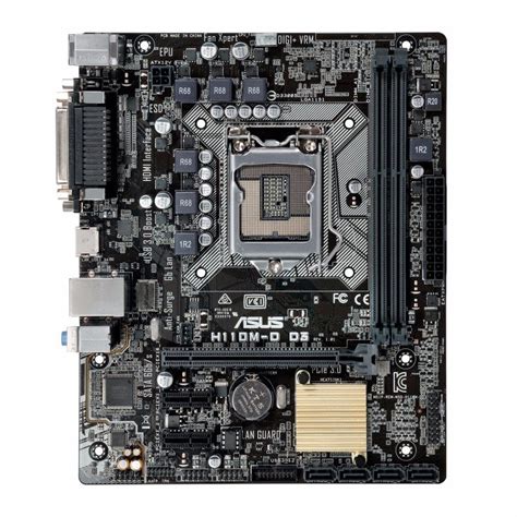 The motherboard supports overclocking the ram to a higher speed. Asus H110M-D Micro ATX Skylake Motherboard - Ebuyer