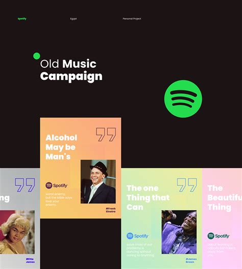 Spotify Old Music On Behance