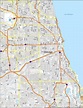 Chicago Area Map Suburbs