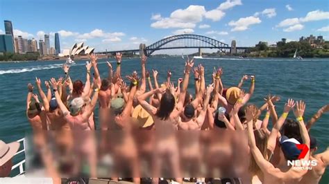 Get Naked Australia Cruise In Sydney Harbour Sparks Upset News Com Au Australias Leading