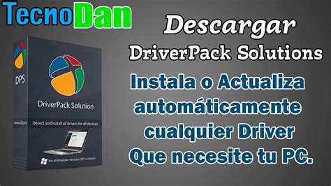 Descargar Driverpack Solutions Instala O Actualiza Los Drivers De Tu