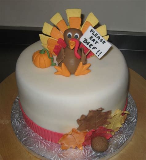 So Cute Thanksgiving Cakes Cake Decorating Novelty Birthday Cakes