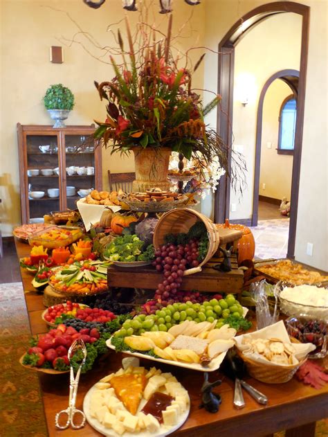 Epic Event Design Fall Food Table Display Food Display Table