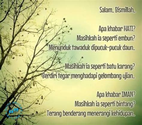 Yang harus luas itu hati. Nasihat Seorang Teman "Dalam aku mencari redha-Mu tuhan ...