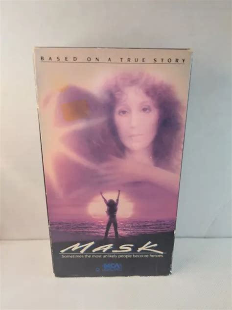 MASK VHS MOVIE Starring Cher Sam Elliott Eric Stoltz MCA Home Video PicClick