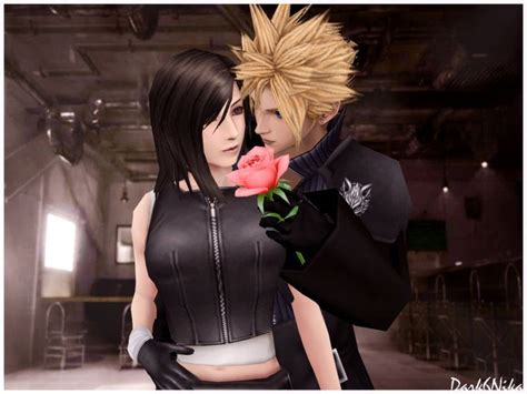 Pin By Angely On Final Fantasy Ⅶ Cloud And Tifa Fantasy Couples