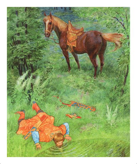 Russian Fairy Tales Illustrator Victor Britvin Book Graphics