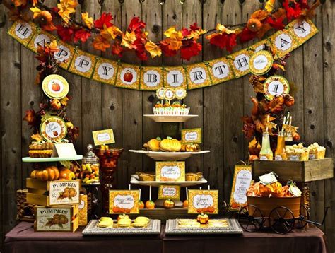 Quick And Easy Fall Birthday Party Ideas Pinecrest Country Club