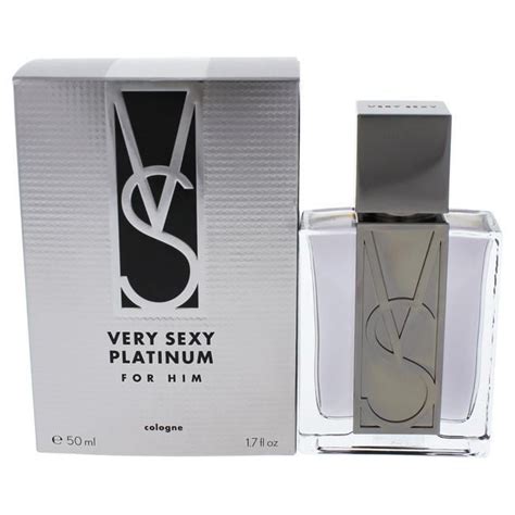 Victorias Secret Very Sexy Platinum Cologne Spray Cologne For Men 34 Oz