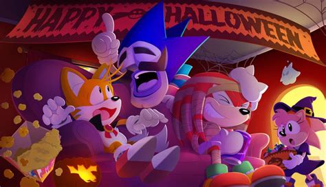 Sonic And Friends Are Celebrating Halloween Sonicthehedgehog
